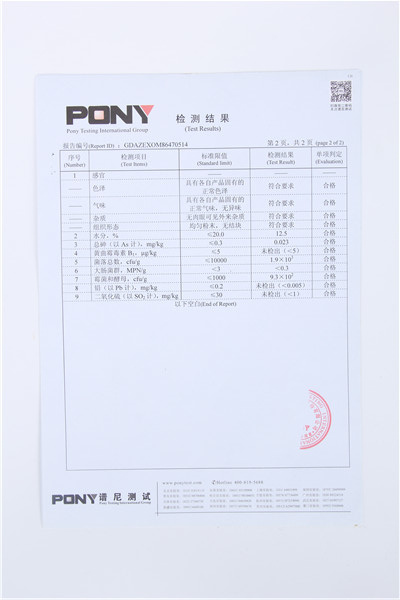 檢測報告